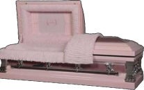 Orchid Pink Coffin Casket - Triple 7 Caskets Pittsburg, TX Best Prices, Cheap & Affordable USA